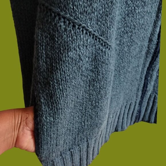 Liz Claiborne Vineyard Romance Womens Sweater size large  Blue color - Picture 5 of 14